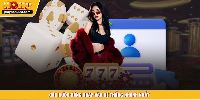 Các bước đăng nhập vào hệ thống nhanh nhất
